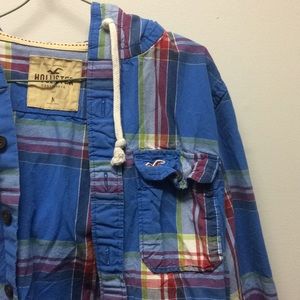 Hollister Plaid Jacket